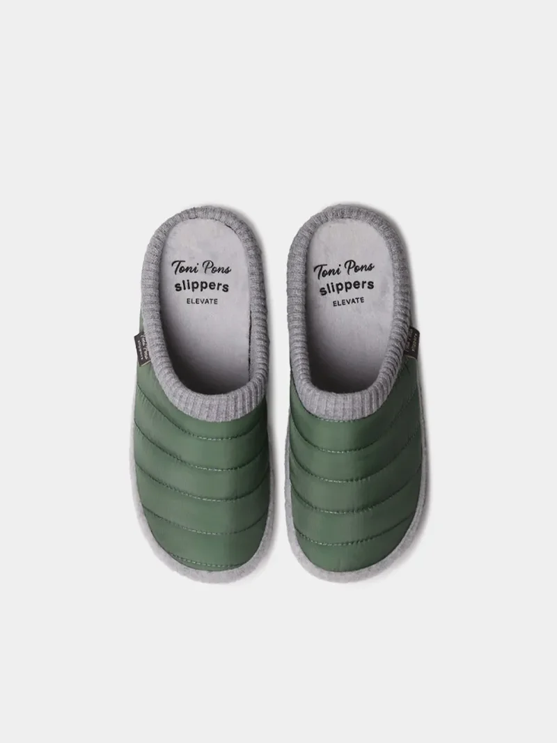 Slippers acolchadas tipo zueco con cuña para mujer | ALINS