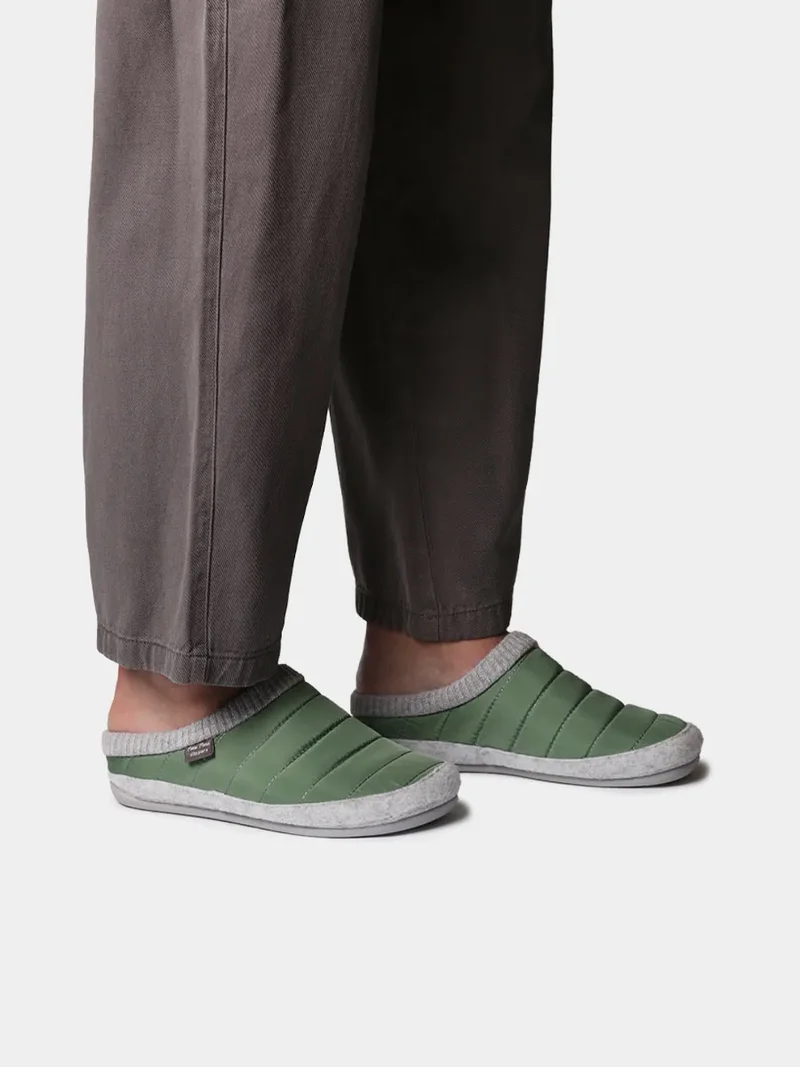 Slippers acolchadas tipo zueco con cuña para mujer | ALINS