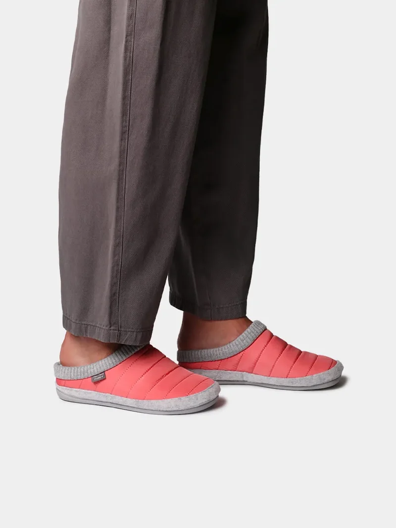 Slippers acolchadas tipo zueco con cuña para mujer | ALINS
