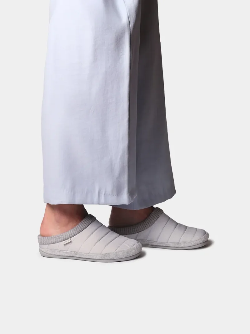 Slippers acolchadas tipo zueco con cuña para mujer | ALINS