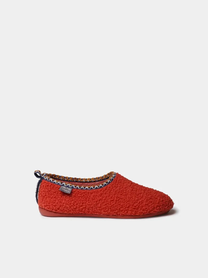 Zapatilla tipo babucha para mujer en borrego | MARTA-SH