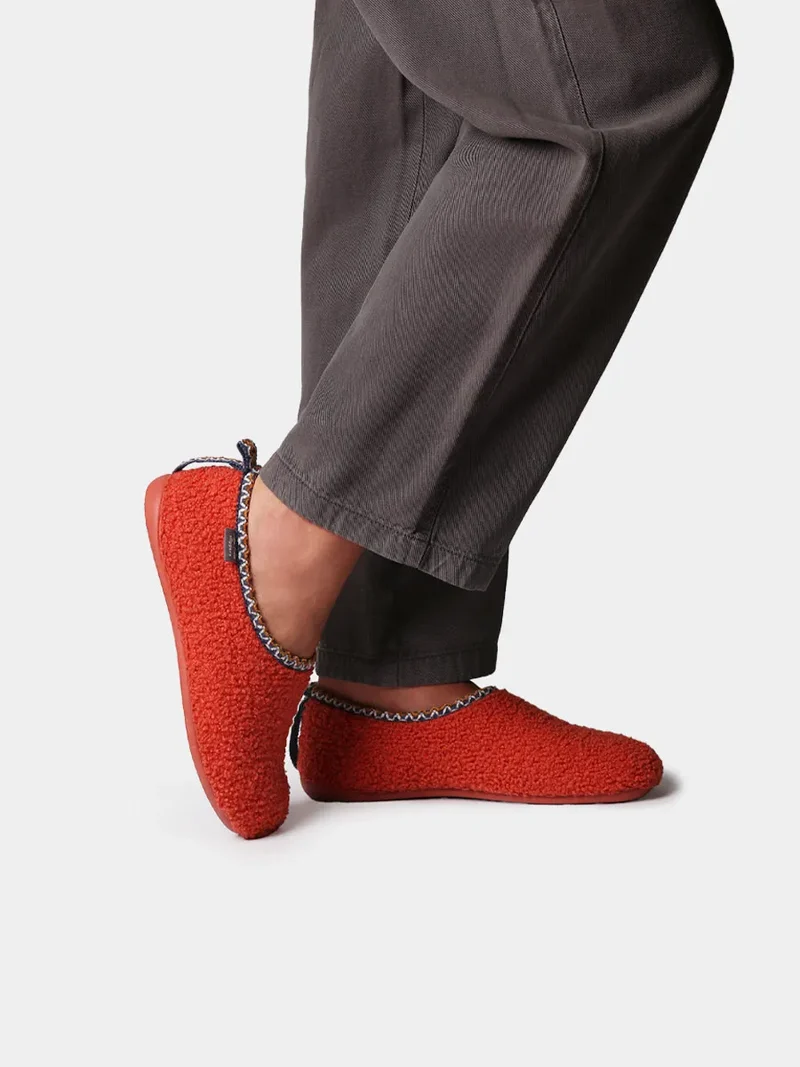 Zapatilla tipo babucha para mujer en borrego | MARTA-SH