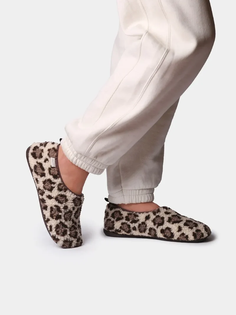 Zapatilla tipo babucha para mujer en borrego | MARTA-SH