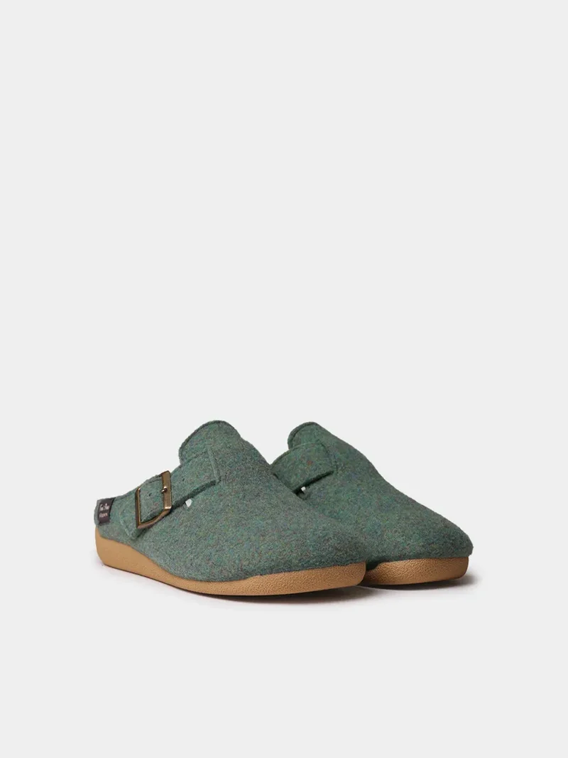 Slipper de mujer tipo zueco con hebilla | MIMA-FP