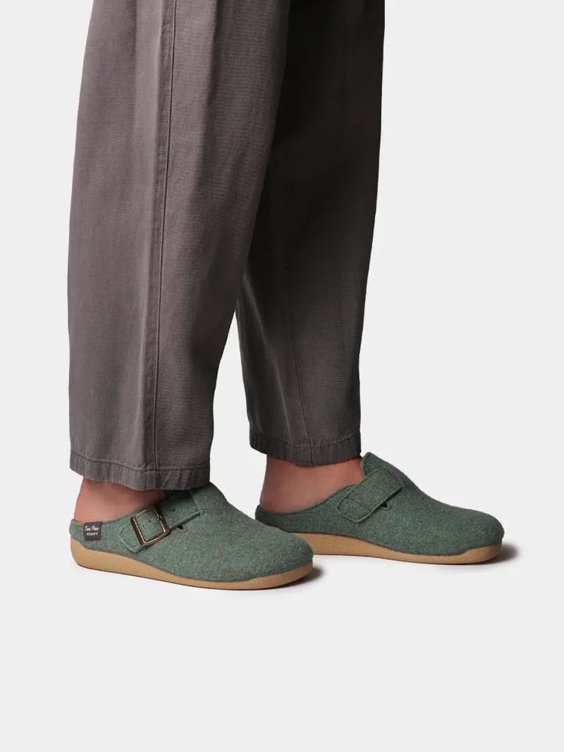 Slipper de mujer tipo zueco con hebilla | MIMA-FP