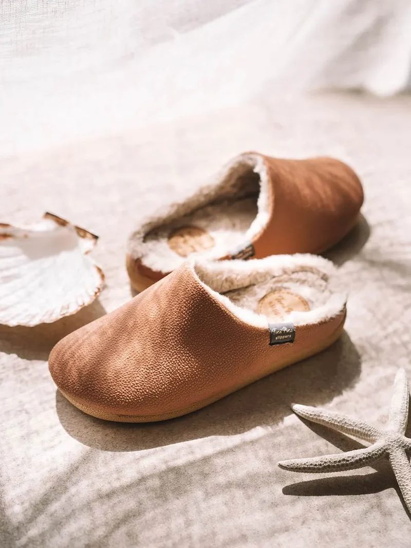 Zapatilla de casa tipo zueco con forro interior para mujer | MOSUL-BD