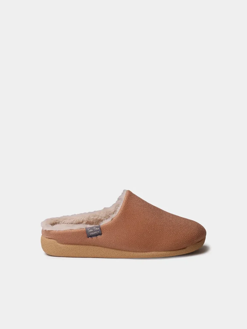Zapatilla de casa tipo zueco con forro interior para mujer | MOSUL-BD