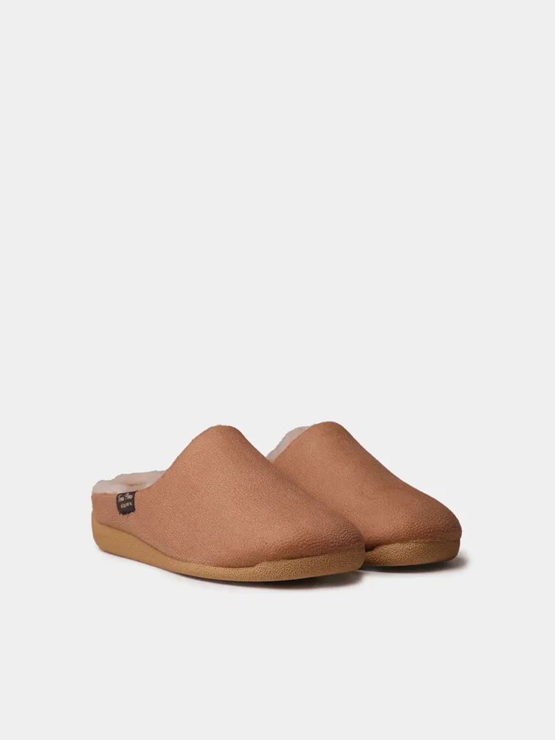 Zapatilla de casa tipo zueco con forro interior para mujer | MOSUL-BD