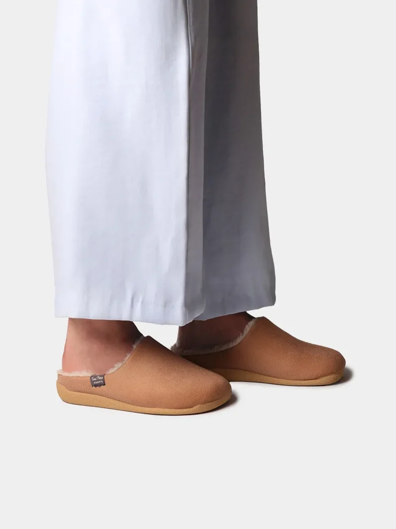 Zapatilla de casa tipo zueco con forro interior para mujer | MOSUL-BD