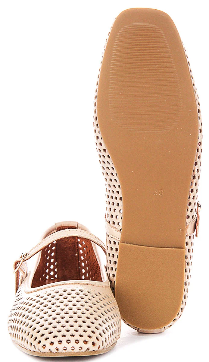 Justinreess England Heidi In Beige For Women
