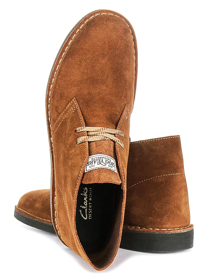 Clarks Desert Boot Evo In Cola For Men