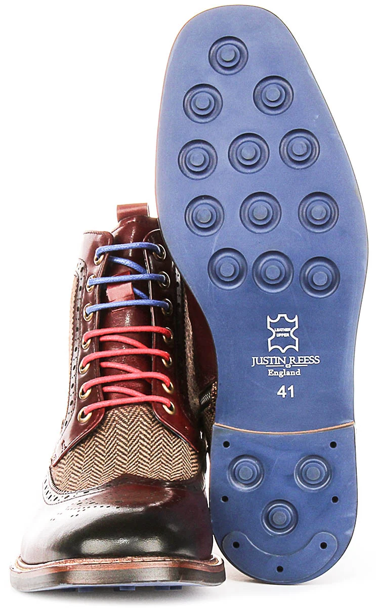 Justinreess England Hi Kennedy In Wine For Men