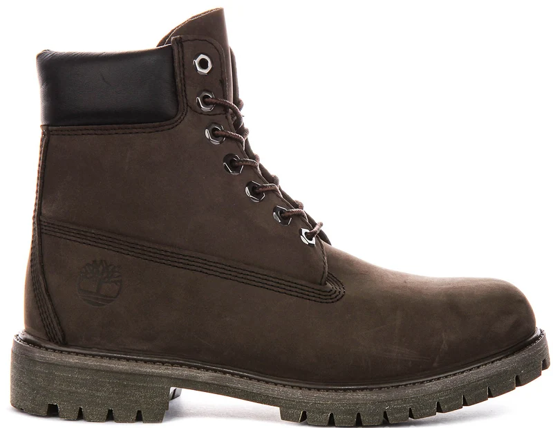 Timberland 6 inch 10001 In Brown Waterproof Wide Fit Ankle Boots