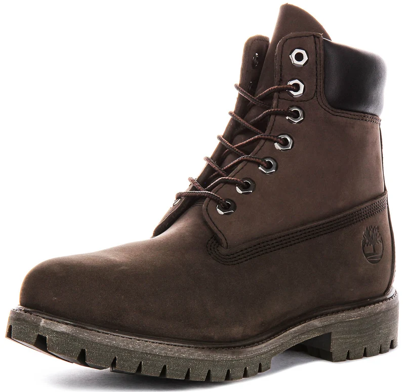 Timberland 6 inch 10001 In Brown Waterproof Wide Fit Ankle Boots