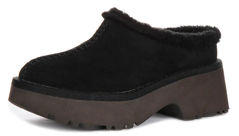 UGG New Height Cozy In Black For Women