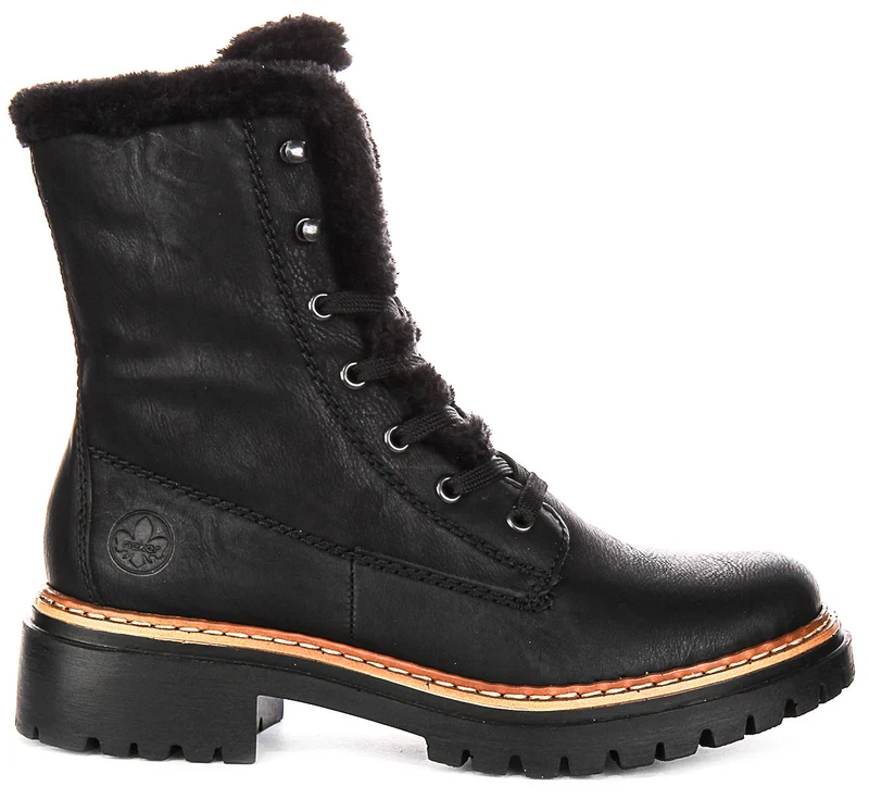 Rieker 72625-00 In Black For Women