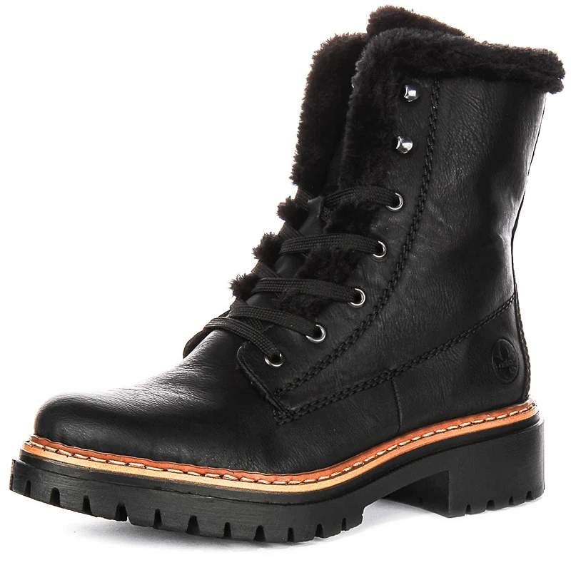 Rieker 72625-00 In Black For Women