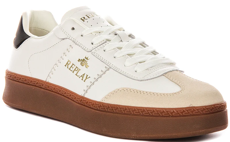 Replay Playme Melt In White Gum For Men