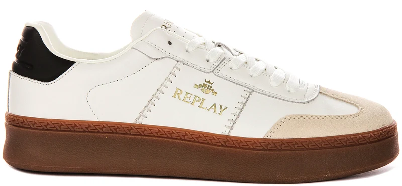 Replay Playme Melt In White Gum For Men