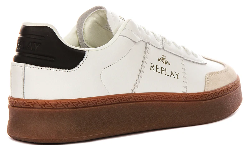 Replay Playme Melt In White Gum For Men
