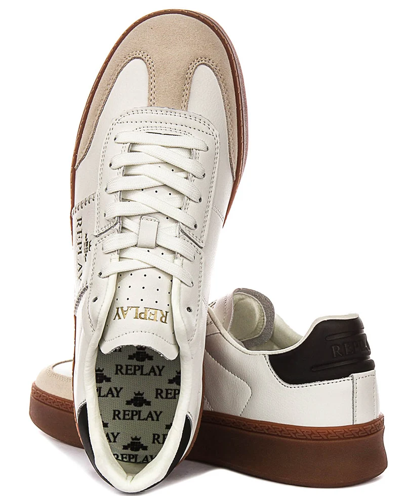 Replay Playme Melt In White Gum For Men