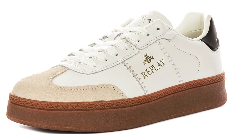 Replay Playme Melt In White Gum For Men