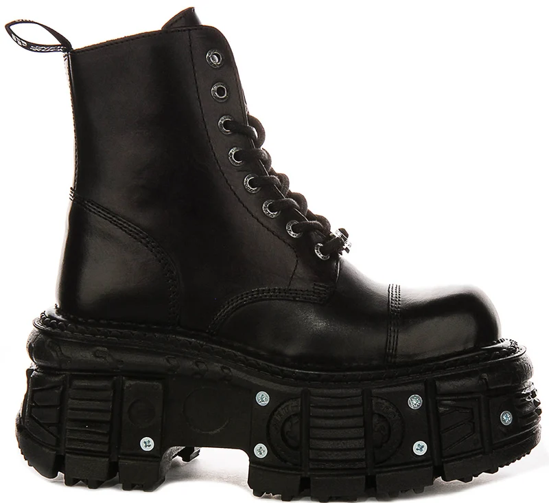 New Rock 083 Tank In Black Boots
