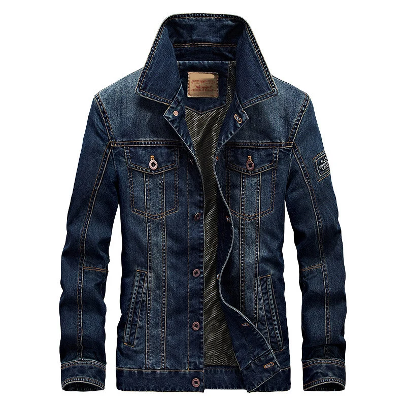 Herren Jeansjacke mit Sherpa‑Futter, wärmender Teddyinnenlage und klassischem Hemdkragen Nord Taschen