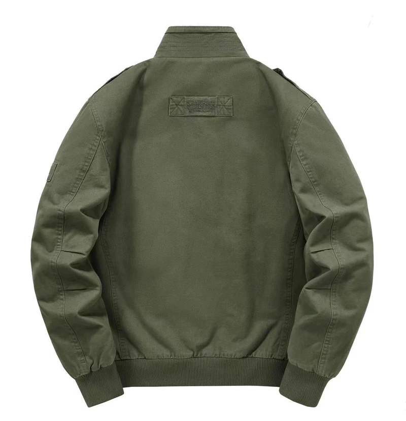 Herren Isolierter Field-Blouson mit vollem Teddyfleecefutter, verdeckter Zip-Front und Utility-Taschen Nord Taschen