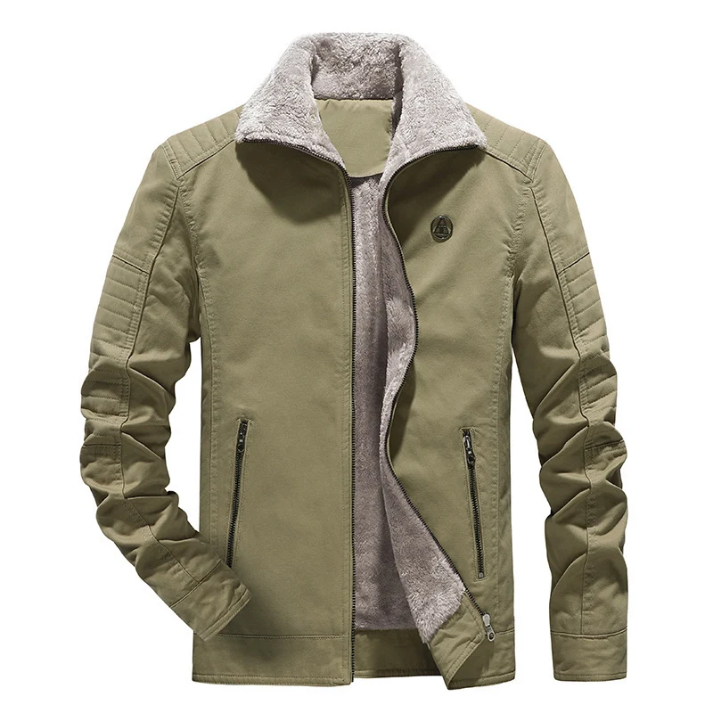 Herren Hybrid-Fliegerblouson mit Teddyfleece-Innenfutter und gesteppter Ärmepasse Nord Taschen