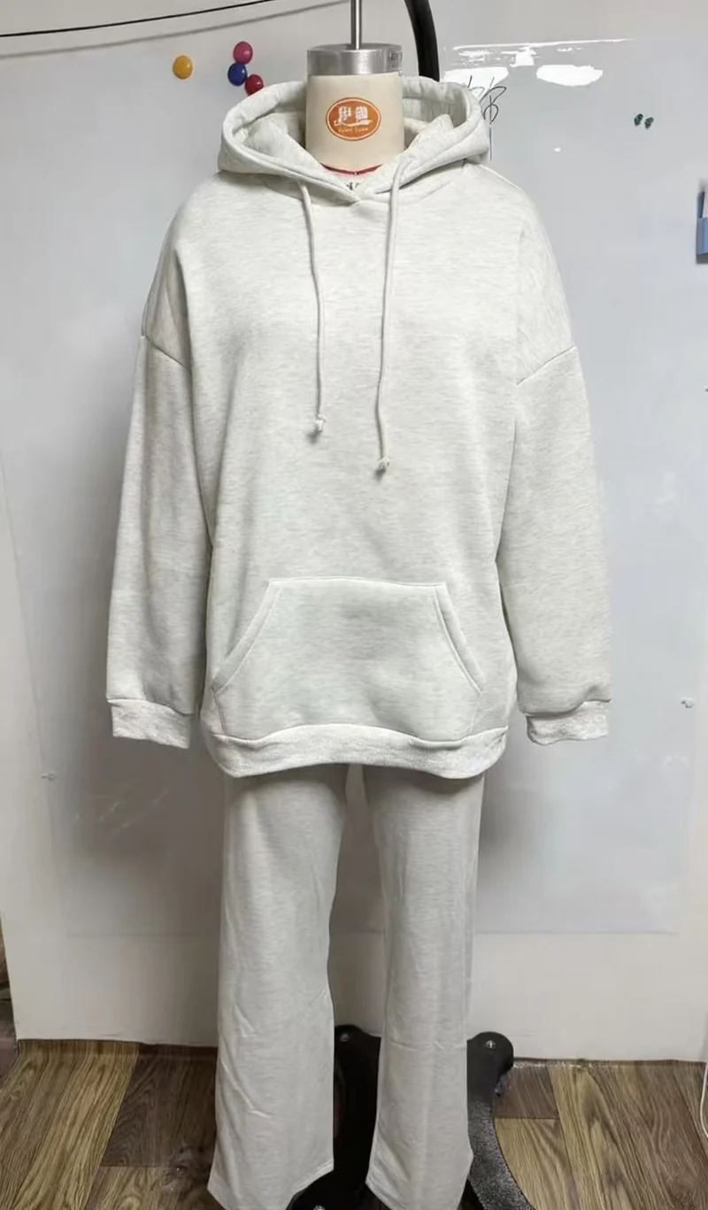 Damen Weite Palazzo-Yoga-Hose mit hohem Umschlagbund Nord Taschen