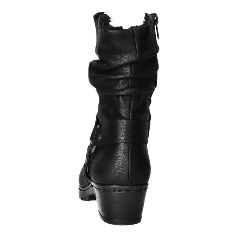 Rieker Schlupf-/Reißverschlußstiefelette Warmfutter ab 35mm Absatz