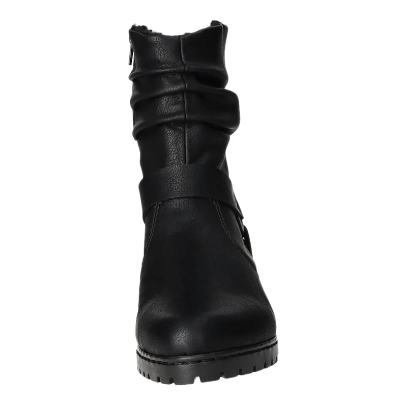 Rieker Schlupf-/Reißverschlußstiefelette Warmfutter ab 35mm Absatz