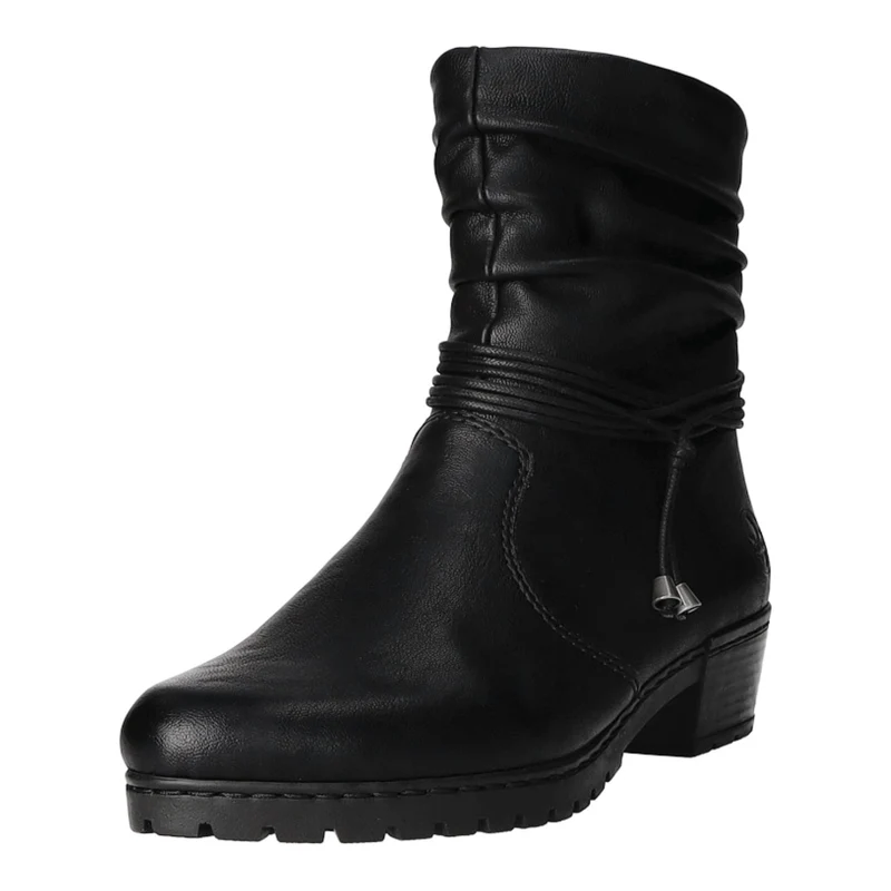 Rieker Schlupf-/Reißverschlußstiefelette Warmfutter ab 35mm Absatz