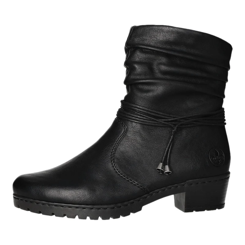 Rieker Schlupf-/Reißverschlußstiefelette Warmfutter ab 35mm Absatz