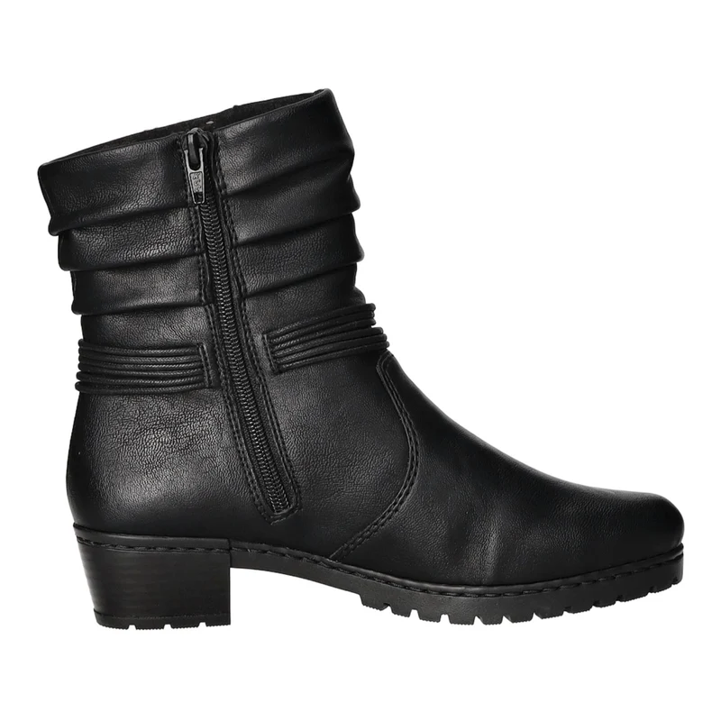 Rieker Schlupf-/Reißverschlußstiefelette Warmfutter ab 35mm Absatz