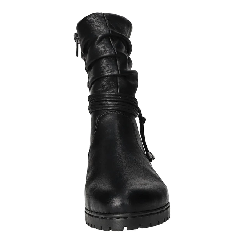 Rieker Schlupf-/Reißverschlußstiefelette Warmfutter ab 35mm Absatz