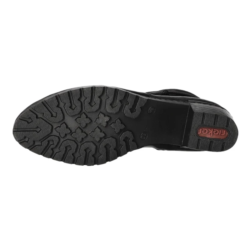 Rieker Schlupf-/Reißverschlußstiefelette Warmfutter ab 35mm Absatz