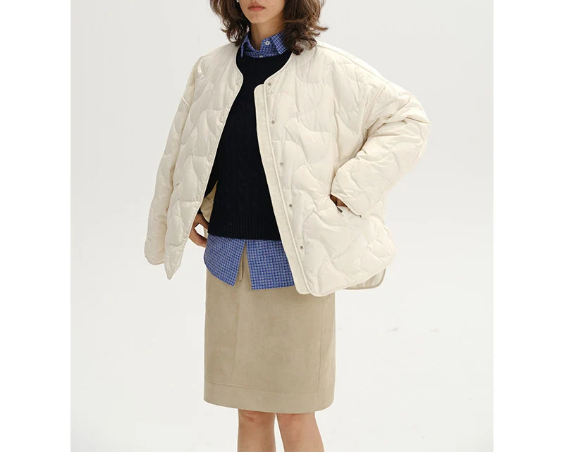 Damen Wendejacke mit hohem Kragen Nord Taschen