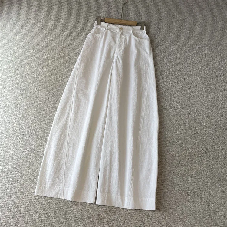 Damen Weite Leinenhose Nord Taschen 1789268742