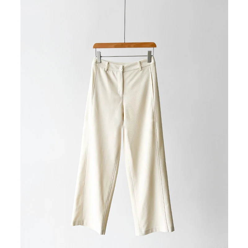 Damen Weit geschnittene elegante Trousers Nord Taschen