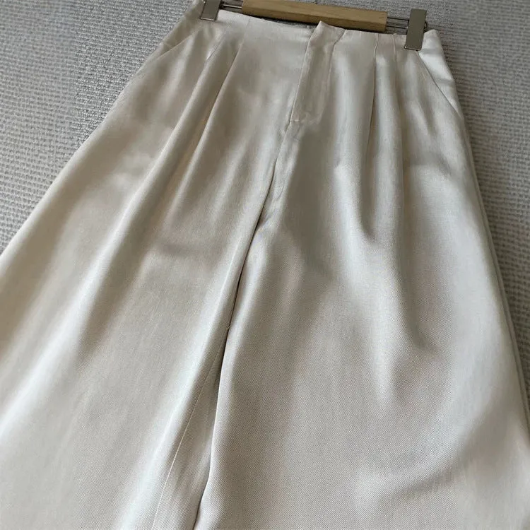 Damen Weit geschnittene Culotte-Hose Nord Taschen