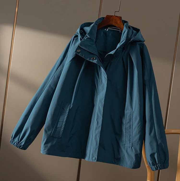 Damen Wasserdichte Übergangsjacke Nord Taschen