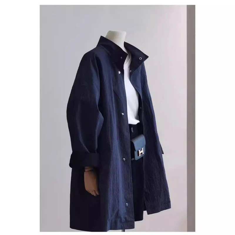 Damen Urbaner Oversized Mantel Nord Taschen