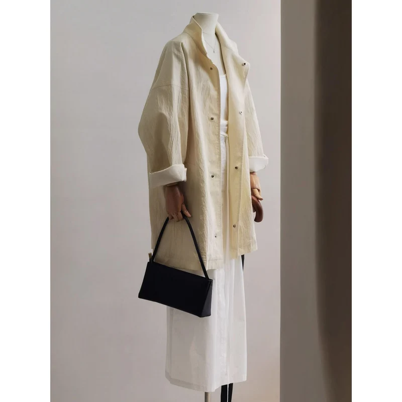 Damen Urbaner Oversized Mantel Nord Taschen