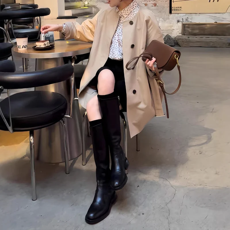 Damen Trendige und leichte Übergangsjacke Nord Taschen