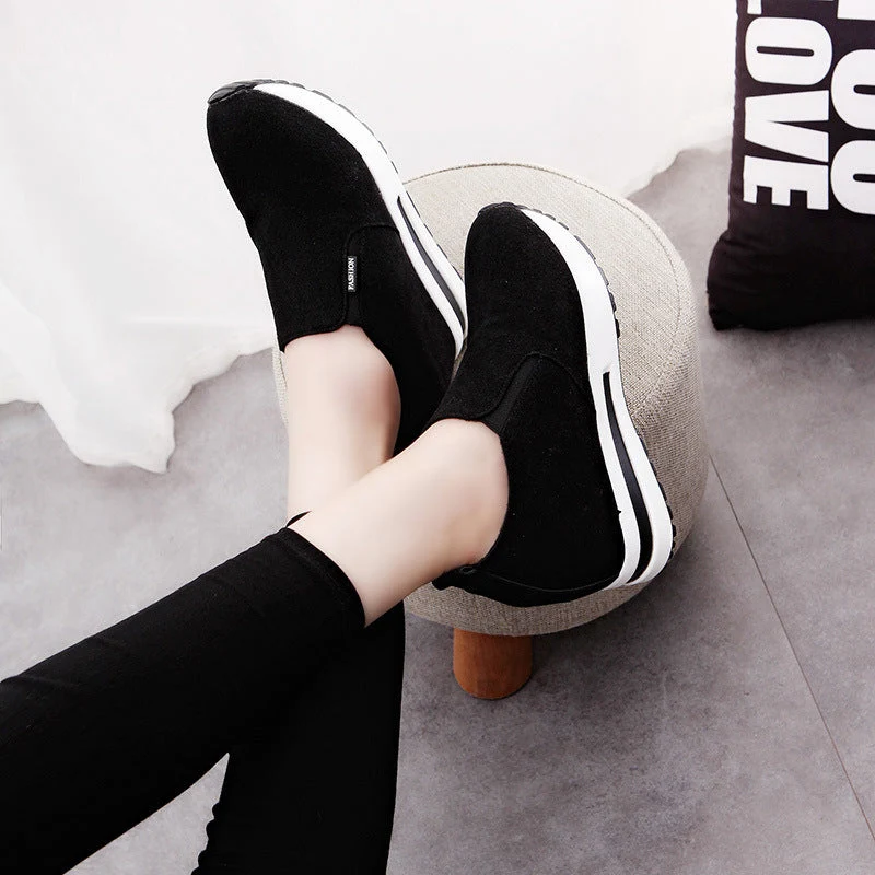 Damen Sportliche Wedge Sneakers