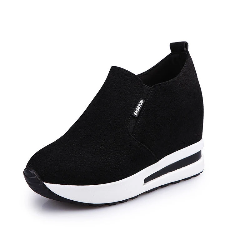 Damen Sportliche Wedge Sneakers