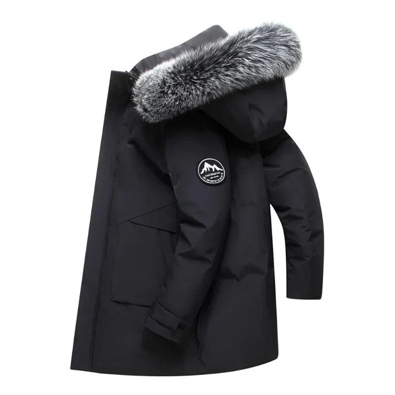 Lange Winterjacke