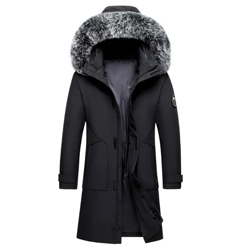 Lange Winterjacke